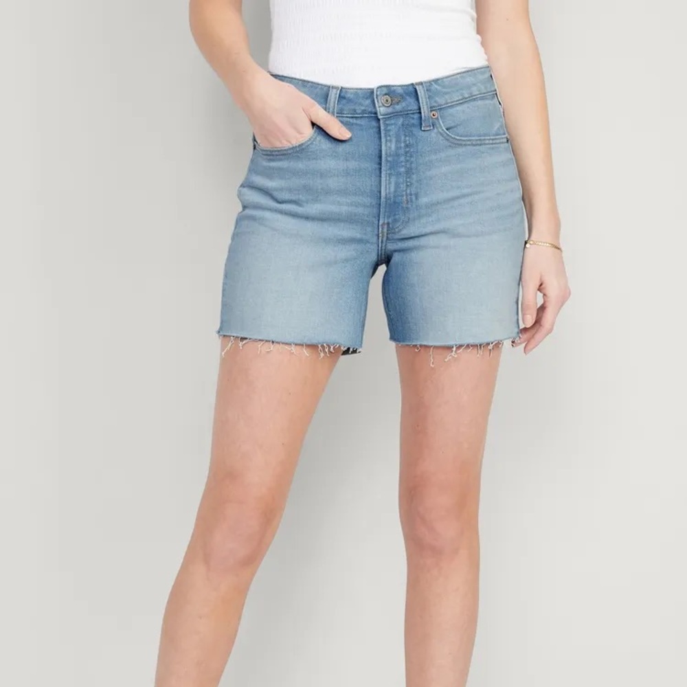 Old Navy OG Straight Jean Shorts Size 22
